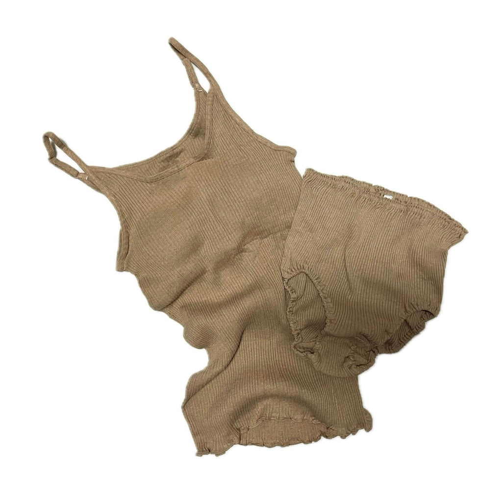 オーガニックコットン under wearセット(brown cotton)| Lochie |