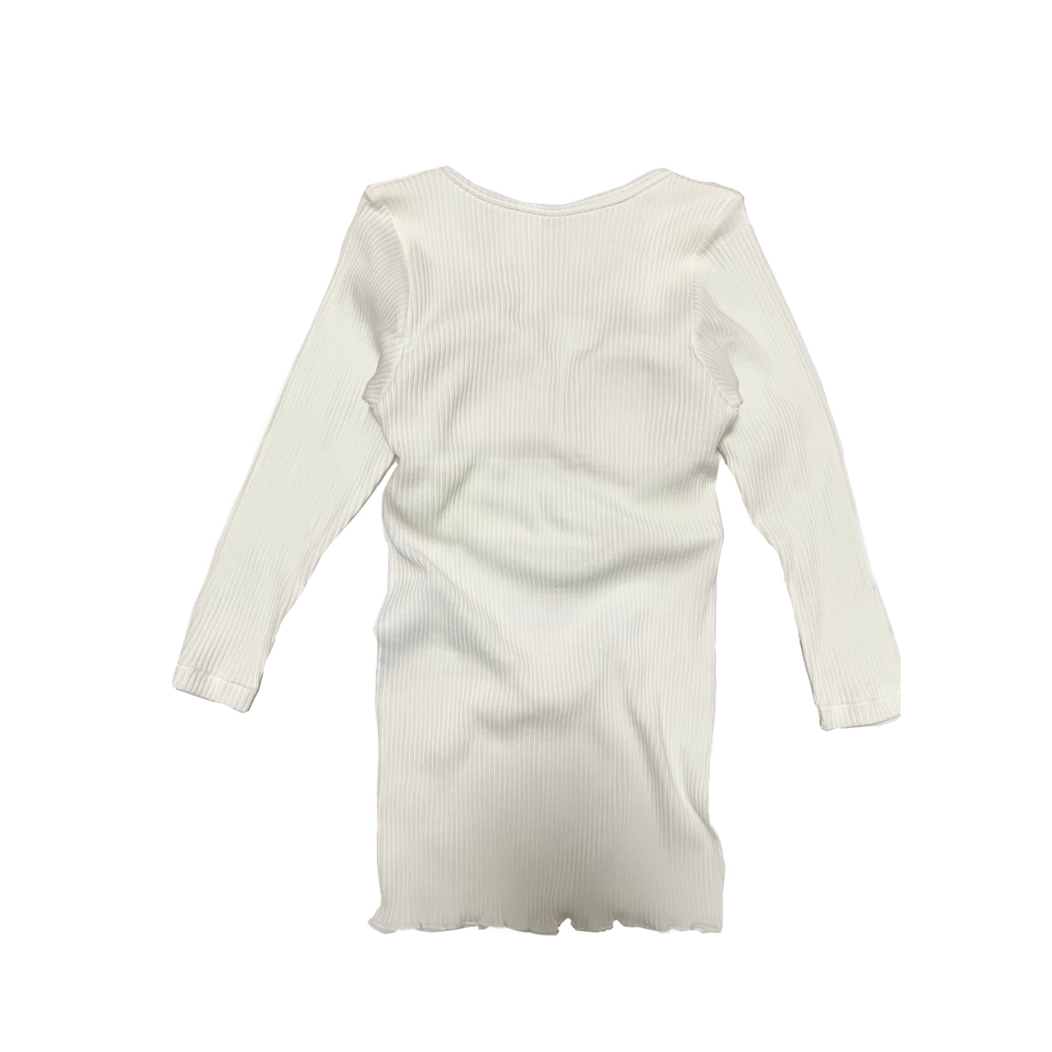オーガニックコットンカップあり UネックTシャツ(off white) | Lochie |
