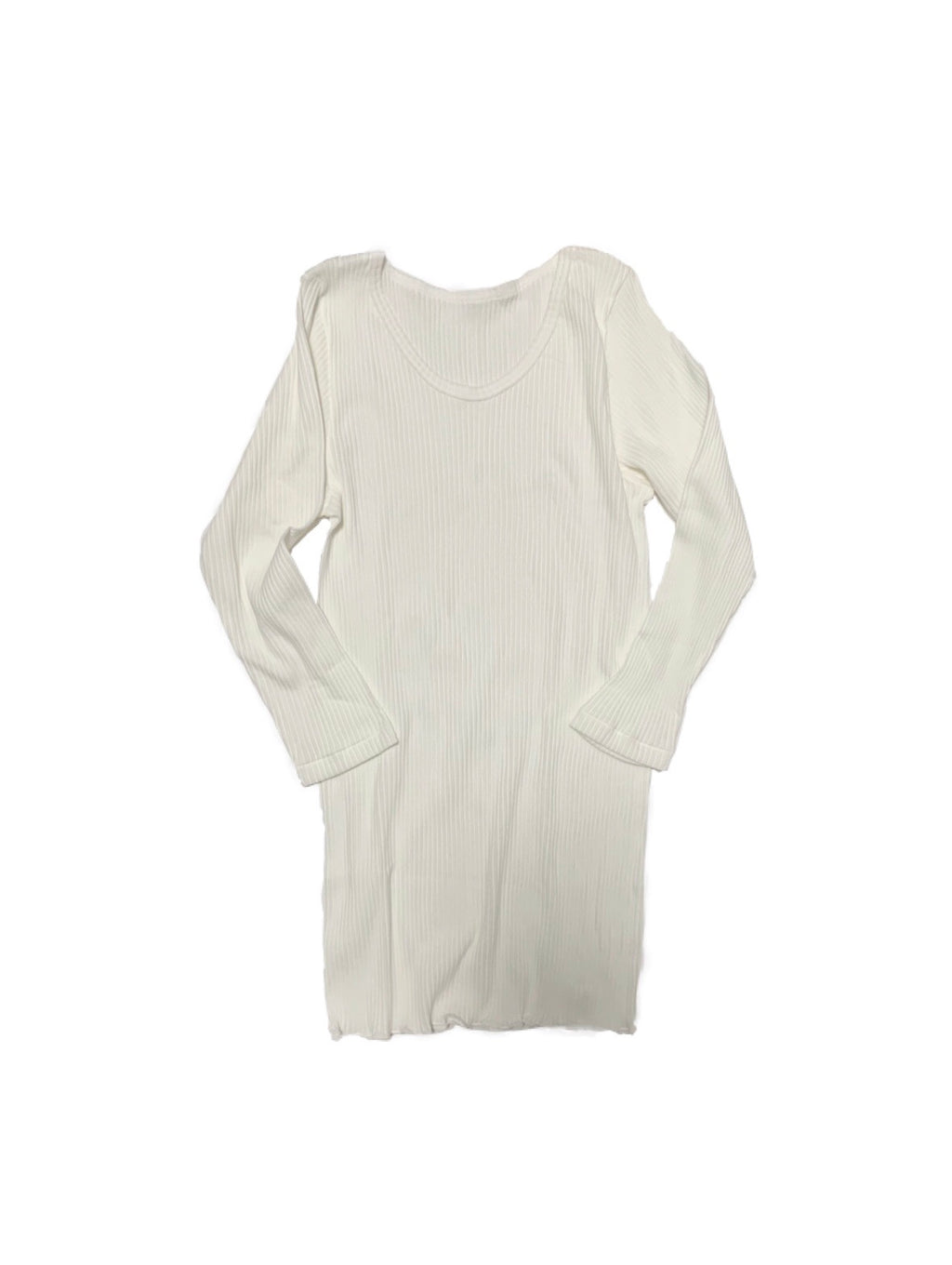 オーガニックコットン UネックTシャツ(off white) | Lochie |