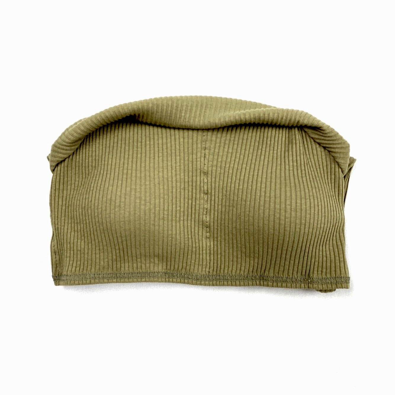 オーガニックコットン ブラキャミソール (olive green) | Lochie |