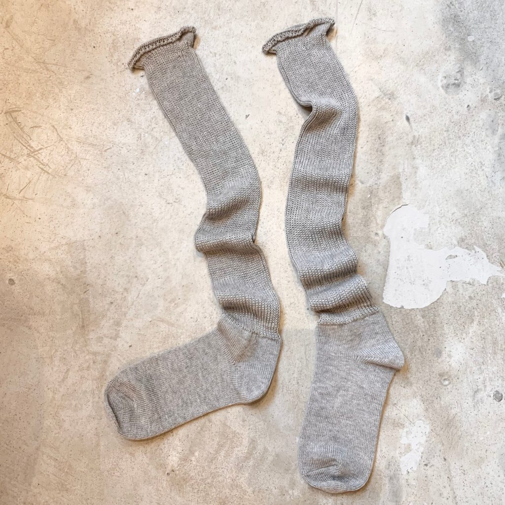 'yak'ソックス(grey) | Lochie |