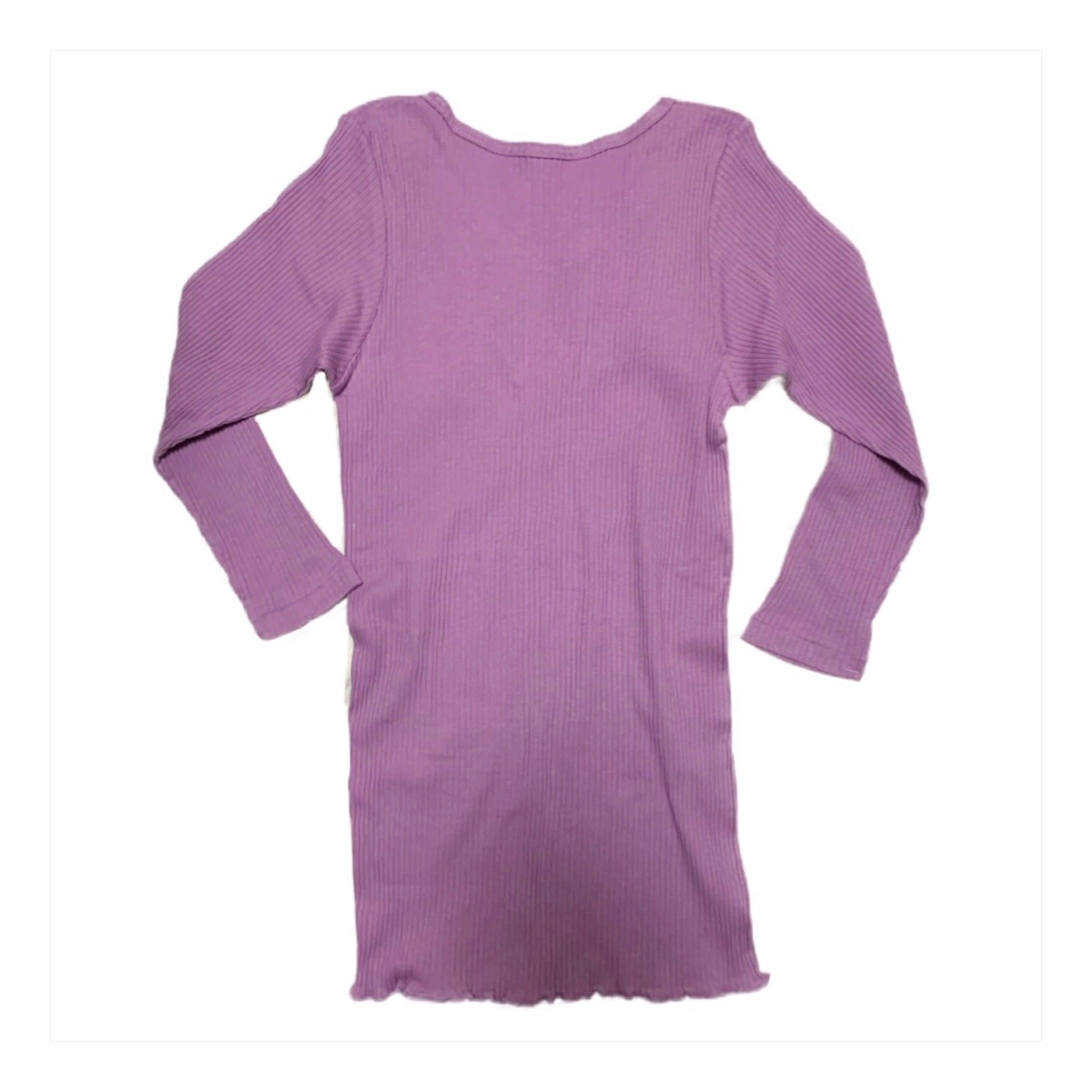 オーガニックコットン カップあり UネックTシャツ(lavender) | Lochie |